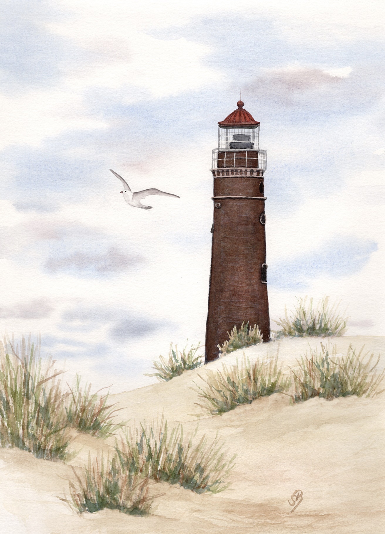 Borkum1 - Neuer Leuchtturm