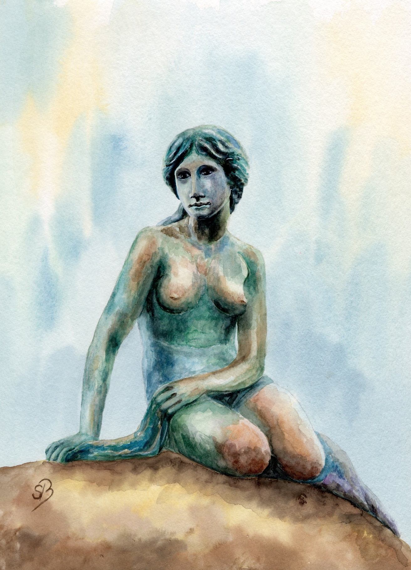 Kopenhagen - Statue 