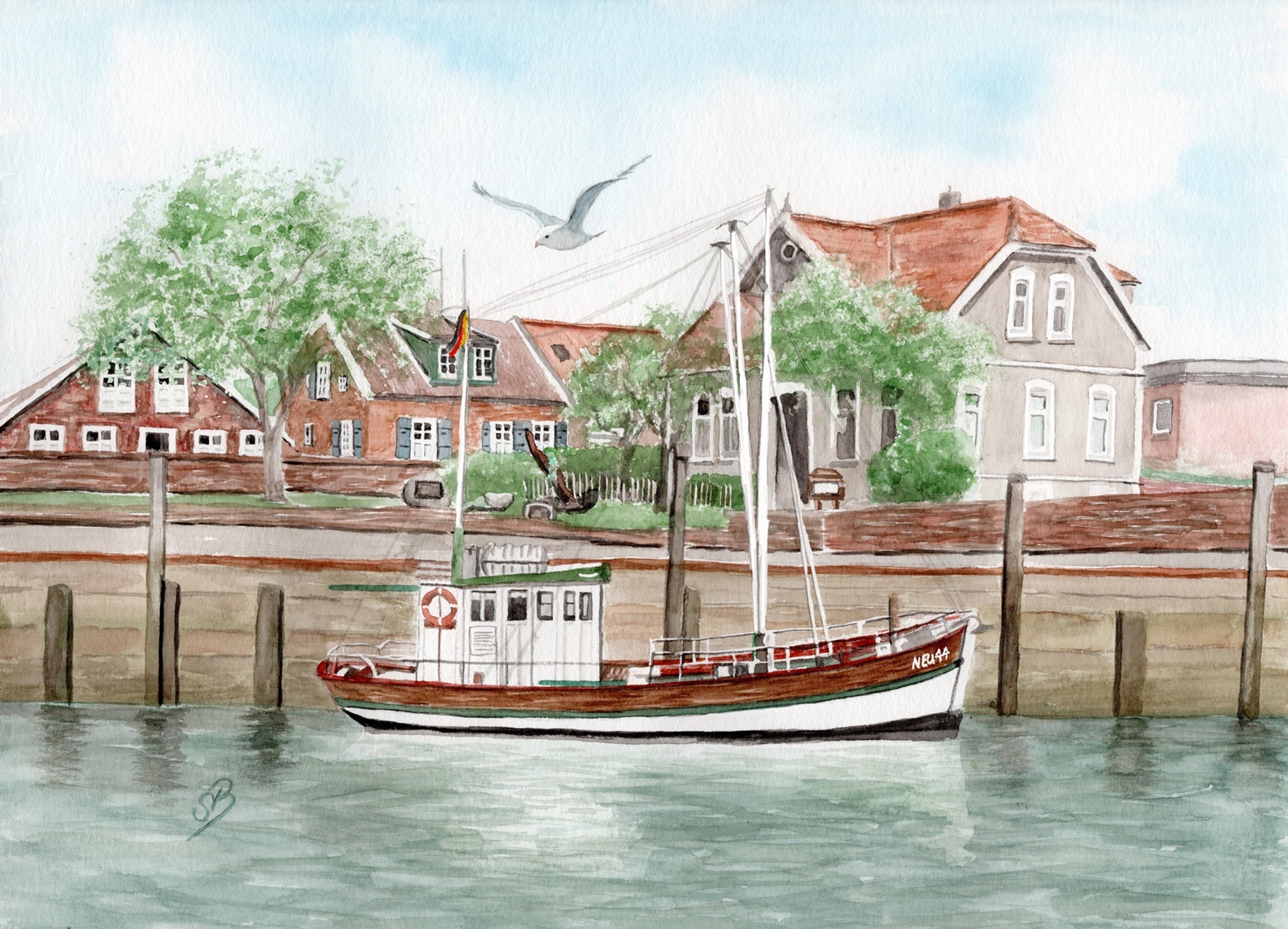 OFL12 - Fischerboot Neuharlingersiel