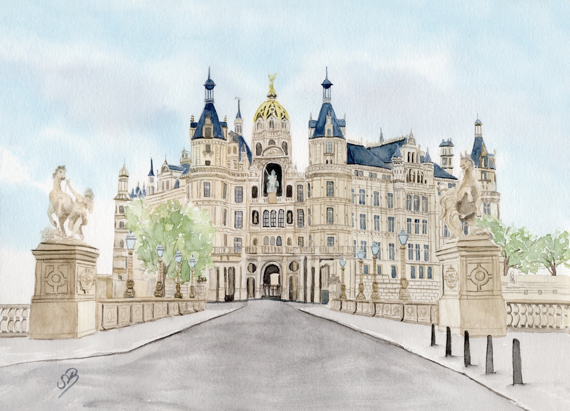 Schweriner Schloss  - SCH3