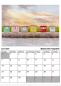 Preview: Nordseekalender Nordsee Kalender 2027 Borkum Helgoland Langeoog Westerhever Juist Dagebüll Neuharlingersiel.