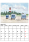 Preview: Nordseekalender Nordsee Kalender 2026 Restposten Aquarell Juist Sylt Wangerooge Helgoland Bremerhaven Borkum WHV  u.s.w.