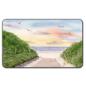 Preview: Frühstücksbrettchen Brettchen  Aquarell Maritim Kunst Druck Kunstdruck Nordsee Insel Baltrum Strand Dünen Meer