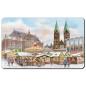 Preview: Frühstücksbrettchen BAVrettchen - Weihnachtsmarkt Bremen - Bremer Weihnachtsmarkt  - Bre18