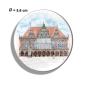 Preview: Kühlschrankmagnet m. Flaschenöffner Aquarell Maritim Kunst Druck Kunstdruck Bremen Bremer Rathaus  Nordsee Souvenir Souvenirs