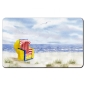 Preview: Breakfast board  Watercolor Maritime Art Print North Sea Cuxhaven Duhnen Beach Chair Ocean