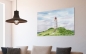 Preview: Leinwand 40 x 30 cm Keilrahmen Canvas-Leinen Leuchtturm Dornbusch