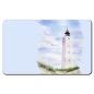 Preview: Frühstücksbrettchen Brettchen Aquarell Maritim Kunst Druck Kunstdruck Nordsee Dänemark Danmark  Blåvand Blavand Dünen Leuchtturm