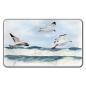 Preview: Frühstücksbrettchen Brettchen Aquarell Maritim Dänemark Nordsee Ostsee Düne Dünen Meer Möwe Möwen Strand