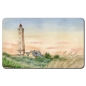 Preview: Breakfast Board  Watercolor Maritime Art Print Art Print North Sea Denmark Danmark Blåvand Blavand  Dunes lighthouse Sunset