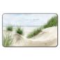 Preview: Frühstücksbrettchen Brettchen  Düne im Sommer Aquarell Maritim Kunst Druck Kunstdruck Dänemark Nordsee Ostsee Dünen Meer Möwe Strand Amrum Sylt