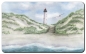 Preview: Frühstücksbrettchen Brettchen Leuchtturm Lyngvig in der Düne - DK58