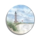 Preview: Kühlschrankmagnet m. Flaschenöffner Aquarell Maritim Kunst Druck Kunstdruck Nordsee Dänemark Danmark Leuchtturm Skagen