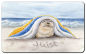 Preview: Frühstücksbrettchen Brettchen - Seehund Decke  - DK83-Juist