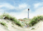 Preview: Postcard DIN-A6 Lyngvig lighthouse in the dune - DK93
