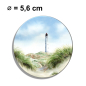 Preview: Fridge magnet with bottle opener Lyngvig lighthouse in the dune - DK93