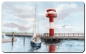 Preview: Frühstücksbrettchen Brettchen - Leuchtturm Eckernförde - EKF1