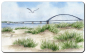 Preview: Frühstücksbrettchen Brettchen Fehmarn - Fahmarnsundbrücke  - FEH2