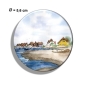 Preview: Kühlschrankmagnet m. Flaschenöffner  Aquarell Maritim Kunst Druck Kunstdruck Ostsee Heiligenhafen Insel Fehmarn Strand Meer Dünen