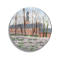 Preview: Fridge magnet with bottle opener Watercolor Maritime Art Print North Sea astle Park - Husum