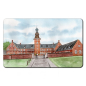 Preview: Frühstücksbrettchen Brettchen Aquarell Maritim Kunst Druck Kunstdruck Nordsee Schloss Park - Husum