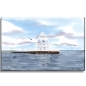Preview: Leinwand 30 x 20 cm Keilrahmen Canvas-Leinen Aquarell Maritim Kunst Druck Kunstdruck Nordsee Juist Seezeichen Zitronenpresse  - Juist 11