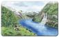 Preview: Breakfast board board Geiranger Fjord - The Seven Sisters - Waterfall - NO30