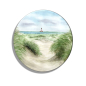 Preview: Fridge magnet with bottle opener Watercolor Maritime Art Print North Sea St. Peter Ording SPO Westerhever Lighthouse Ocean Beach