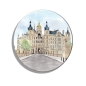 Preview: Kühlschrankmagnet m. Flaschenöffner Aquarell Maritim Kunst Druck Kunstdruck Ostsee Schweriner Schloss  - Schlossgarten Ansicht - SCH2
