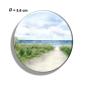 Preview: Kühlschrankmagnet m. Flaschenöffner Aquarell Maritim Kunst Druck Kunstdruck Dänemark Nordsee Ostsee Dünen Meer Strand Sylt