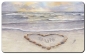 Preview: Breakfast board Sunset beach with shell heart - Sylt19 - lettering of your choice possible.