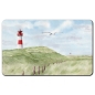 Preview: Breakfast board  Watercolor Maritime Art Print Lighthouse List Sylt North Sea Dunes Beach