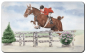 Preview: Breakfast board Show jumper - competition horse - watercolor - T12
