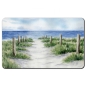 Preview: Frühstücksbrettchen Brettchen Strandweg  Aquarell Maritim Kunst Druck Kunstdruck Dänemark Nordsee Ostsee Dünen Meer Strand
