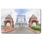 Preview: Frühstücksbrettchen Brettchen Aquarell Maritim Kunst Druck Kunstdruck Nordsee Wilhelmshaven Kaiser-Wilhelm-Brücke