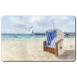 Preview: Breakfast Board  Watercolor Maritime Art Print Baltic Sea - Zingst – Pier Diving Bell Beach