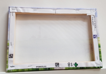 Leinwand 40 x 30 cm Keilrahmen Canvas-Leinen Weiße Badehäuser DK29