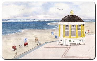 Preview: Frühstücksbrettchen Brettchen Pavillon Borkum6