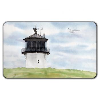 Frühstücksbrettchen Brettchen Aquarell Maritim Kunst Druck Kunstdruck Nordsee Cuxhaven Leuchtturm Dicke Berta Schafe