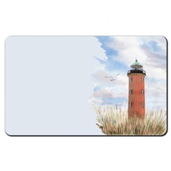 Frühstücksbrettchen Brettchen Aquarell Maritim Kunst Druck Kunstdruck Nordsee Cuxhaven Leuchtturm Döse Duhnen Alte Liebe