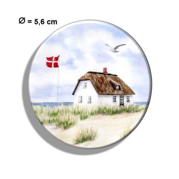 Kühlschrankmagnet m. Flaschenöffner DK13 -  Haus am Strand