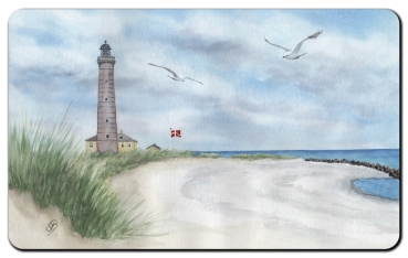 Frühstücksbrettchen Brettchen Leuchtturm  Skagen DK65