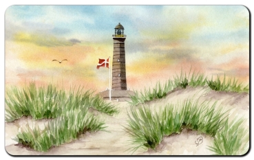 Frühstücksbrettchen Brettchen Leuchtturm  Skagen Sunset DK66
