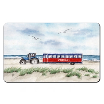 Breakfast Board  Watercolor Maritime Art Print Art Print North Sea Denmark Danmark Skagen Grenen