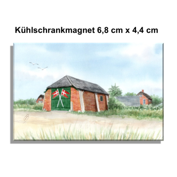 Fridge magnet - Danish Rescue Home Nymindegab - DK87