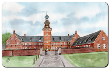 Frühstücksbrettchen Brettchen Schloss  - Husum 2