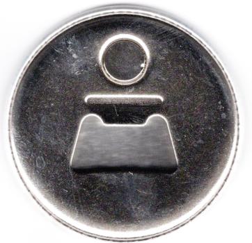 Kühlschrankmagnet m. Flaschenöffner Hamburg - Binnenalster - Kleiner Binnensee - HH1