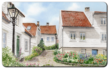 Preview: Frühstücksbrettchen Brettchen Gamle Stavanger - NO20