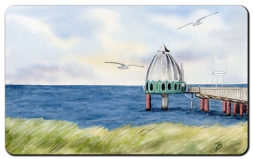 Frühstücksbrettchen Brettchen Zingst - Tauchglocke - Z4