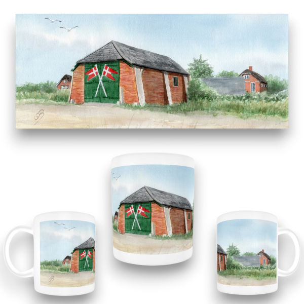 Cup Coffee Cup Mug  - Danish Rescue Home Nymindegab - DK87